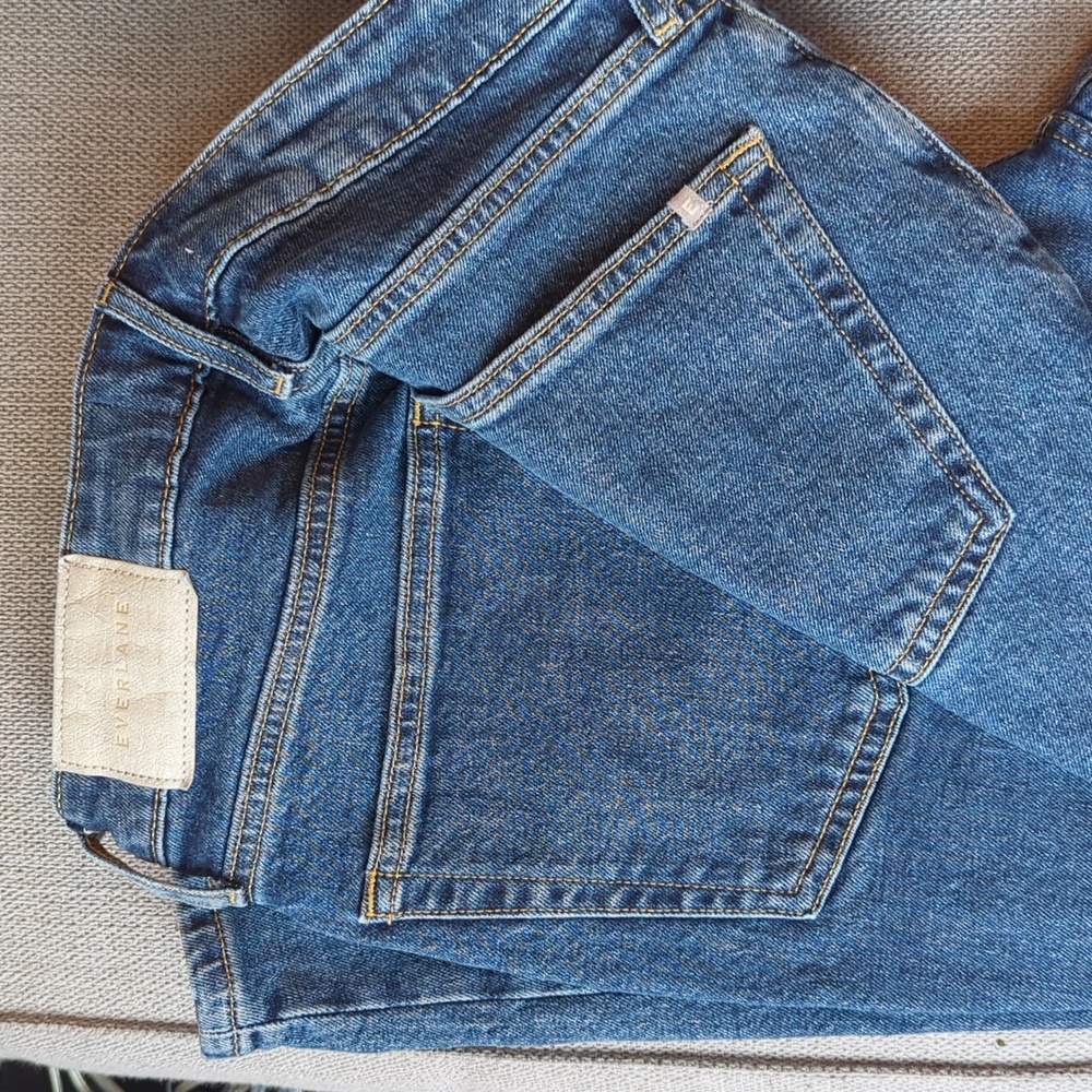 Everlane The Curvy Cheeky Jean (Regular) - Washed Midnight Size 27